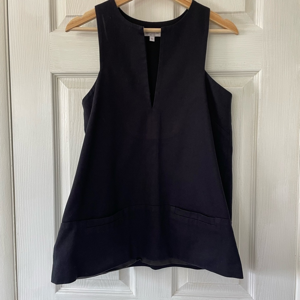 Emerson Fry Black V-Neck Tunic